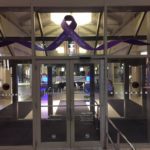 Freehold Raceway Mall turns purple for Mental Health & Substance Abuse