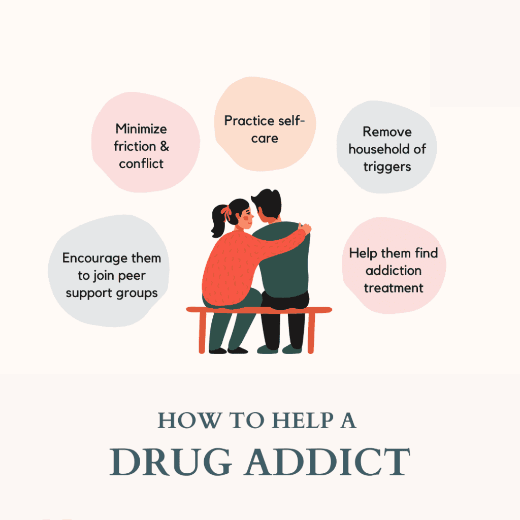 How to help a drug addict