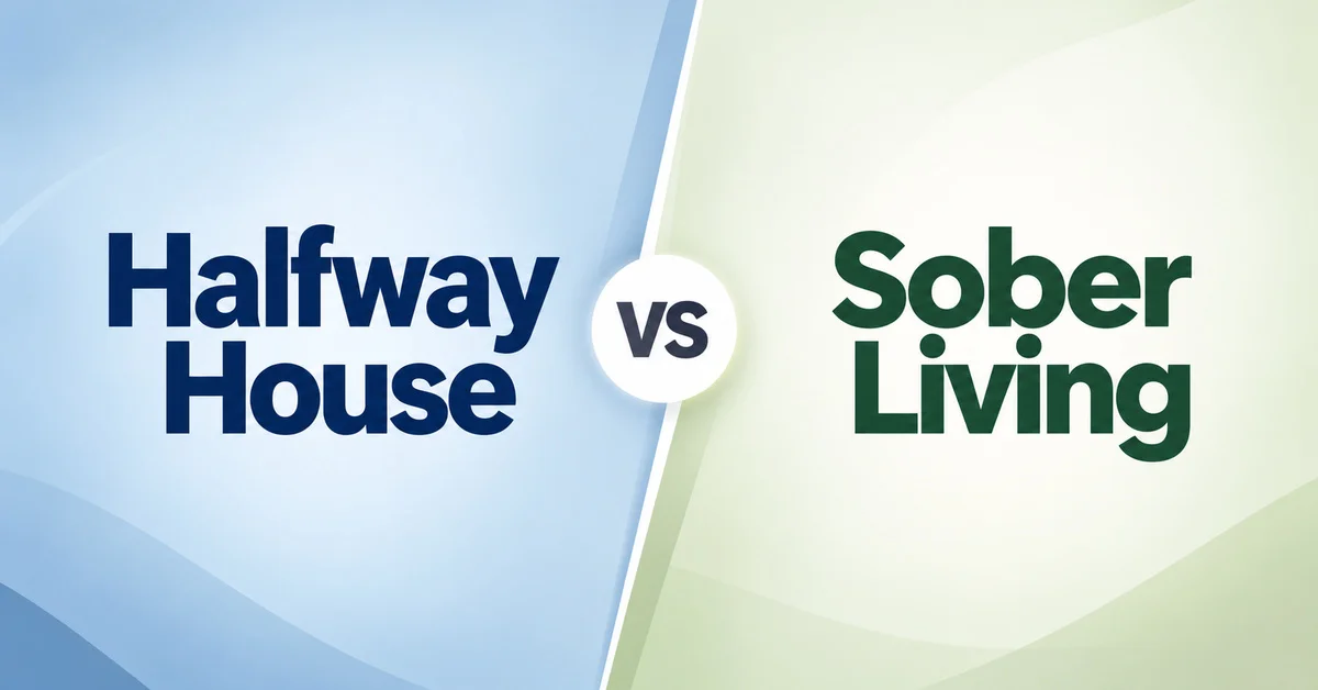 You are currently viewing Sober Living vs. Halfway House: A Comparison of Rules, Support, Costs, and Stay Options